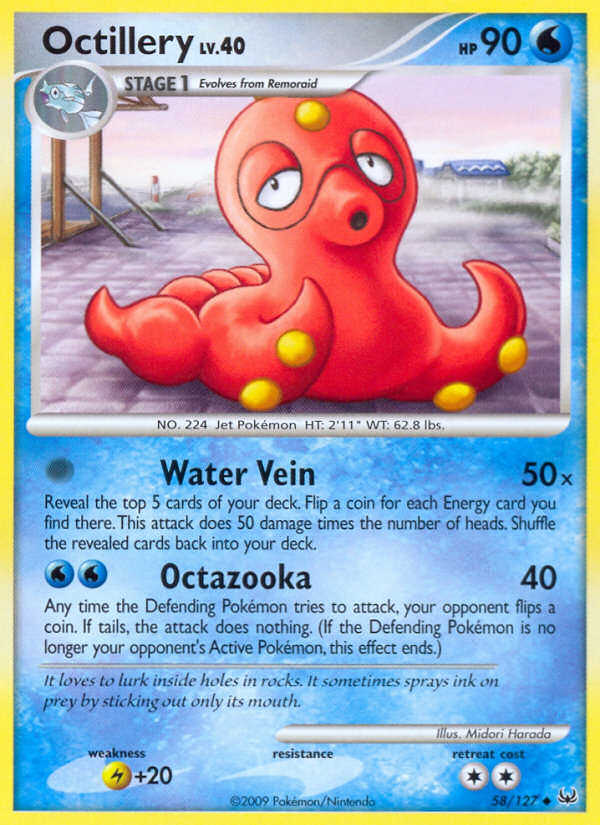 Octillery (58/127) [Platinum: Base Set] | Cracking-Singles