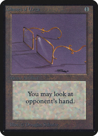 Glasses of Urza [Limited Edition Alpha] | Cracking-Singles