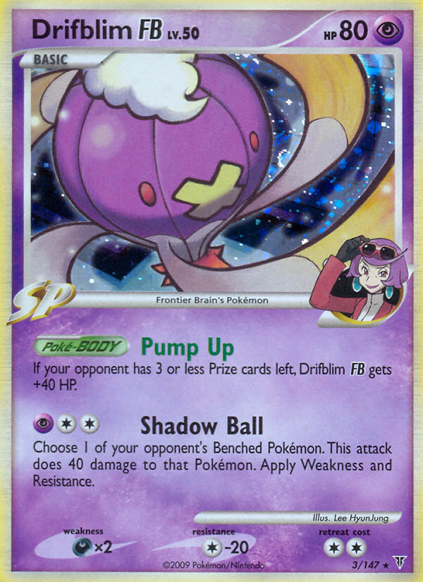 Drifblim FB (3/147) [Platinum: Supreme Victors] | Cracking-Singles