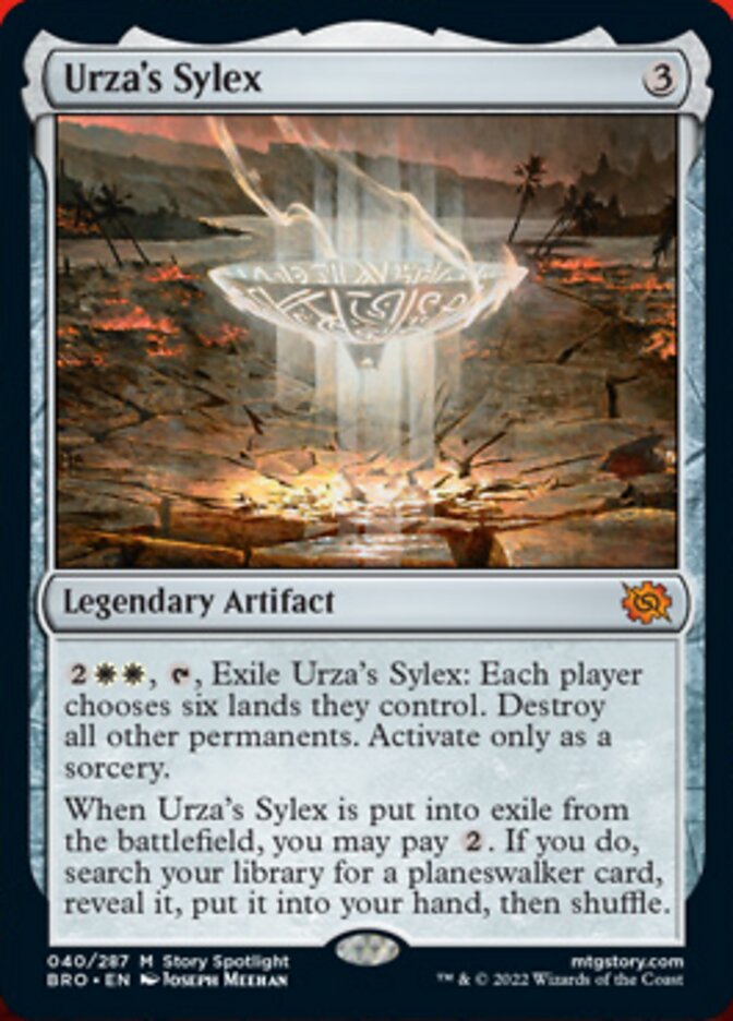 Urza's Sylex [The Brothers' War] | Cracking-Singles