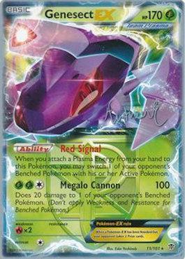 Genesect EX (11/101) (Emerald King - Andrew Estrada) [World Championships 2014] | Cracking-Singles