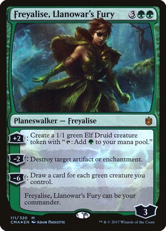 Freyalise, Llanowar's Fury [Commander Anthology] | Cracking-Singles