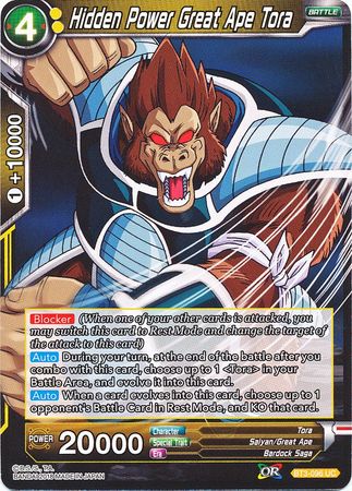 Hidden Power Great Ape Tora [BT3-096] | Cracking-Singles