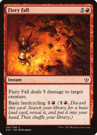 Fiery Fall [Archenemy: Nicol Bolas] | Cracking-Singles