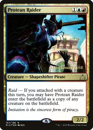 Protean Raider [Rivals of Ixalan Promos] | Cracking-Singles