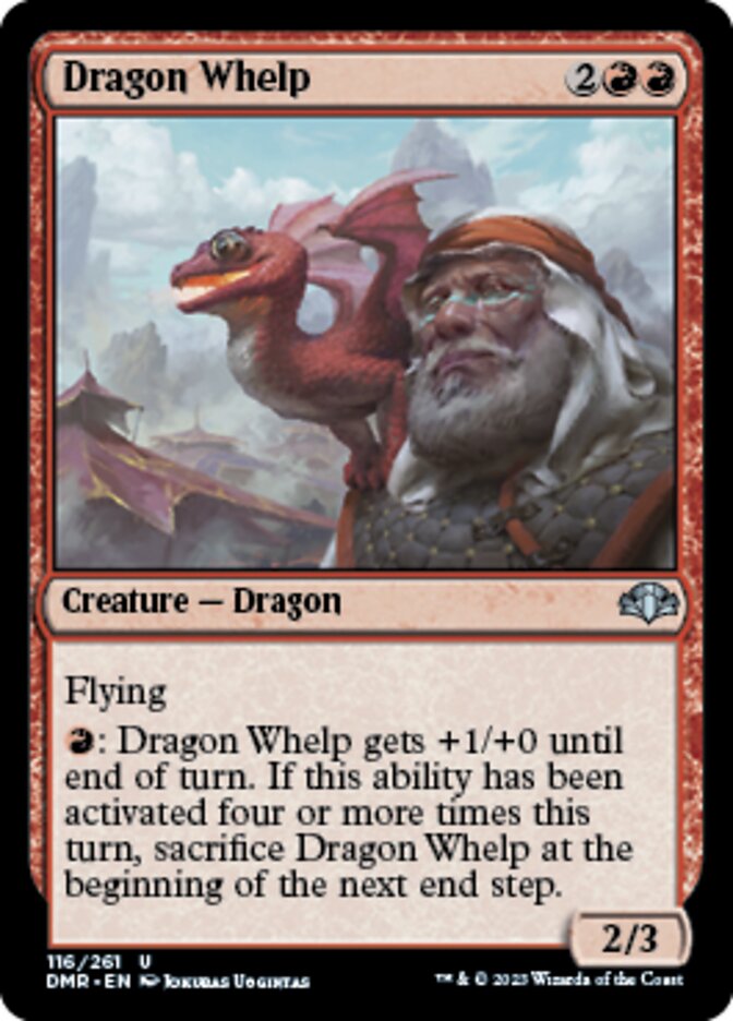 Dragon Whelp [Dominaria Remastered] | Cracking-Singles