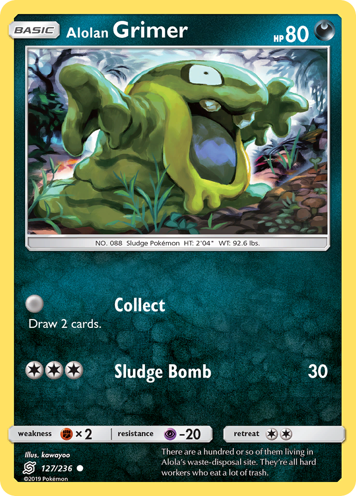 Alolan Grimer (127/236) [Sun & Moon: Unified Minds] | Cracking-Singles