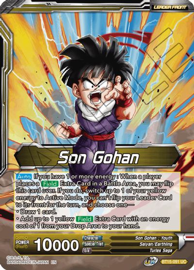 Son Gohan // Great Ape Son Gohan, Saiyan Impulse [BT15-091] | Cracking-Singles