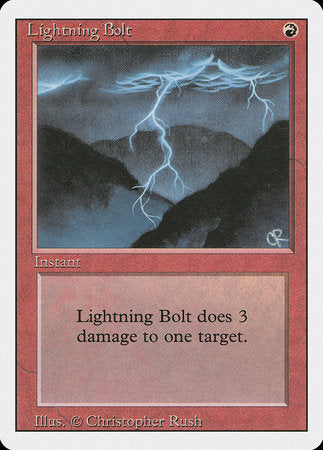 Lightning Bolt [Revised Edition] | Cracking-Singles