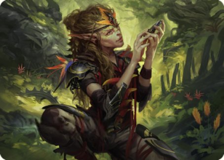 Meria, Scholar of Antiquity Art Card [Dominaria United Art Series] | Cracking-Singles