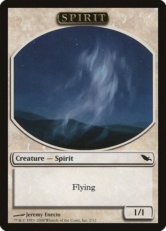 Spirit Token [Shadowmoor Tokens] | Cracking-Singles