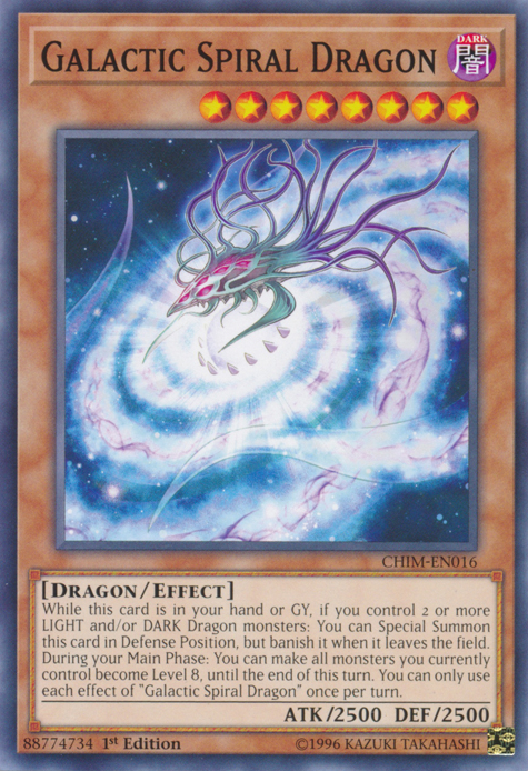 Galactic Spiral Dragon [CHIM-EN016] Common | Cracking-Singles