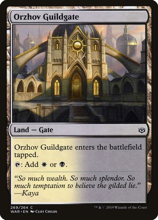 Orzhov Guildgate [War of the Spark] | Cracking-Singles