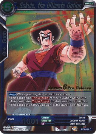 Gokule, the Ultimate Option [BT6-038_PR] | Cracking-Singles