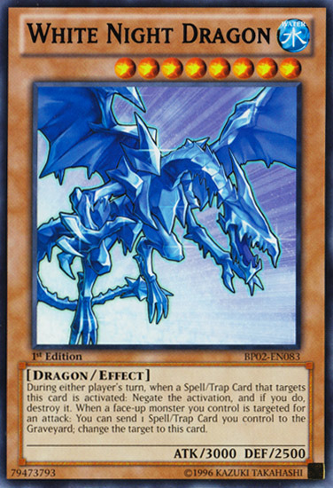 White Night Dragon [BP02-EN083] Rare | Cracking-Singles