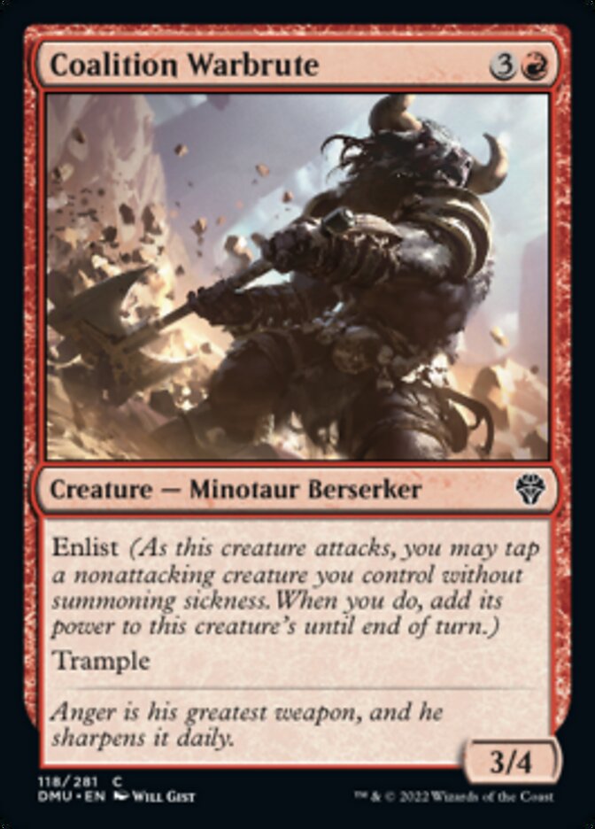 Coalition Warbrute [Dominaria United] | Cracking-Singles