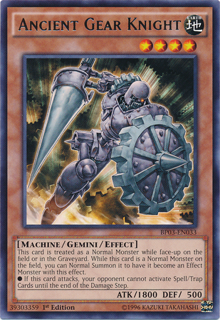 Ancient Gear Knight [BP03-EN033] Rare | Cracking-Singles