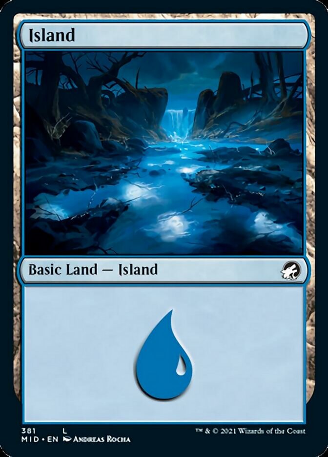 Island (381) [Innistrad: Midnight Hunt] | Cracking-Singles