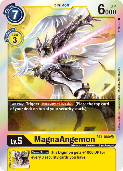 MagnaAngemon [BT1-060] [Release Special Booster Ver.1.0] | Cracking-Singles