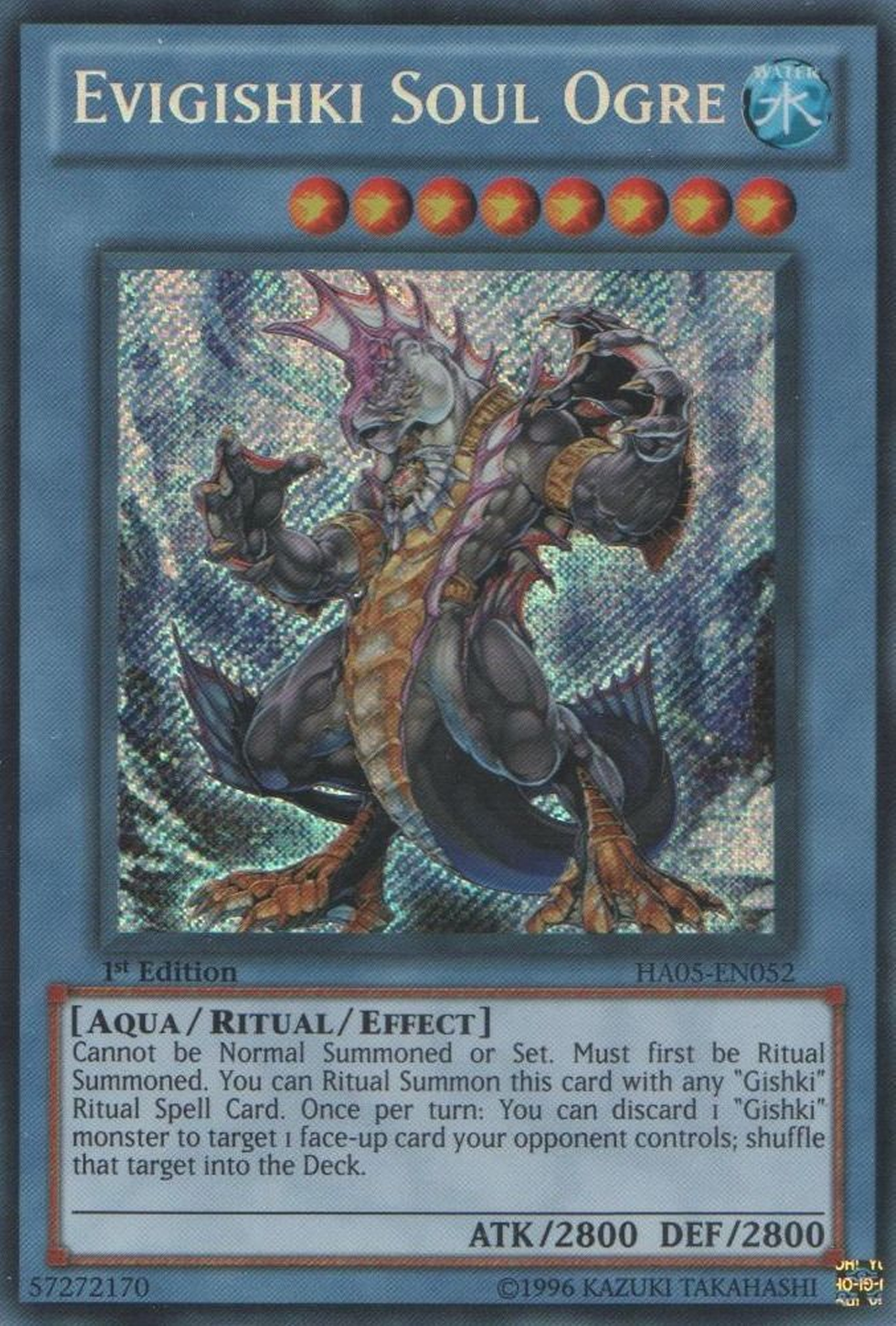 Evigishki Soul Ogre [HA05-EN052] Secret Rare | Cracking-Singles