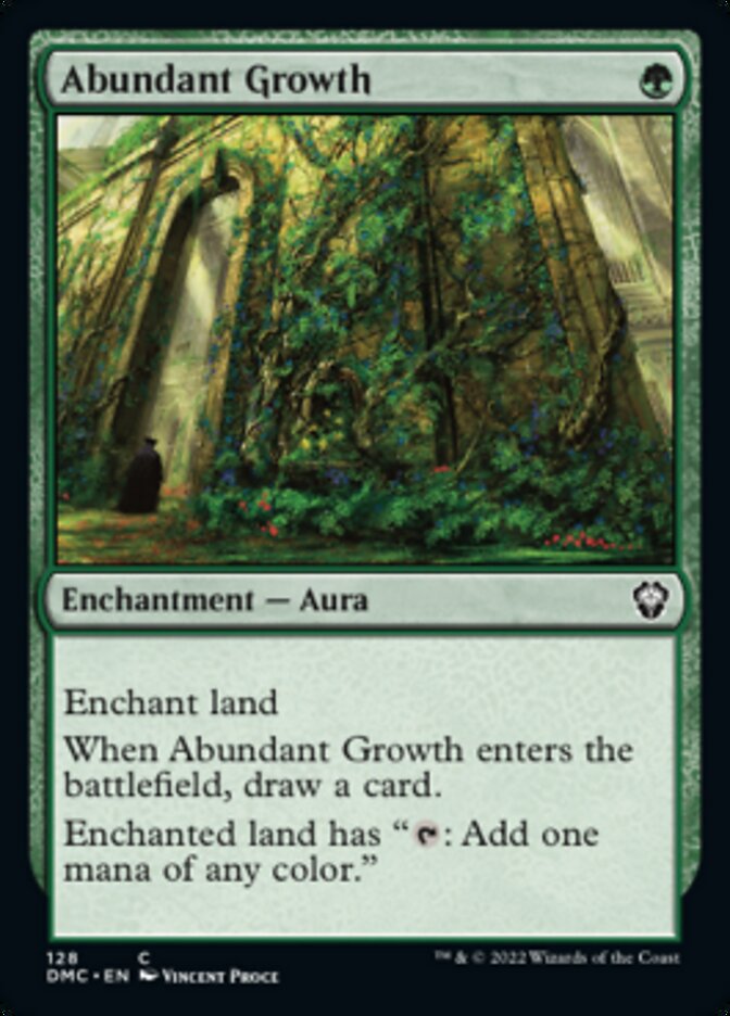 Abundant Growth [Dominaria United Commander] | Cracking-Singles