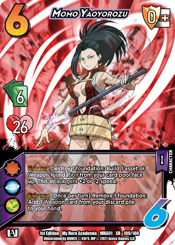 Momo Yaoyorozu [Series 1 XR] | Cracking-Singles