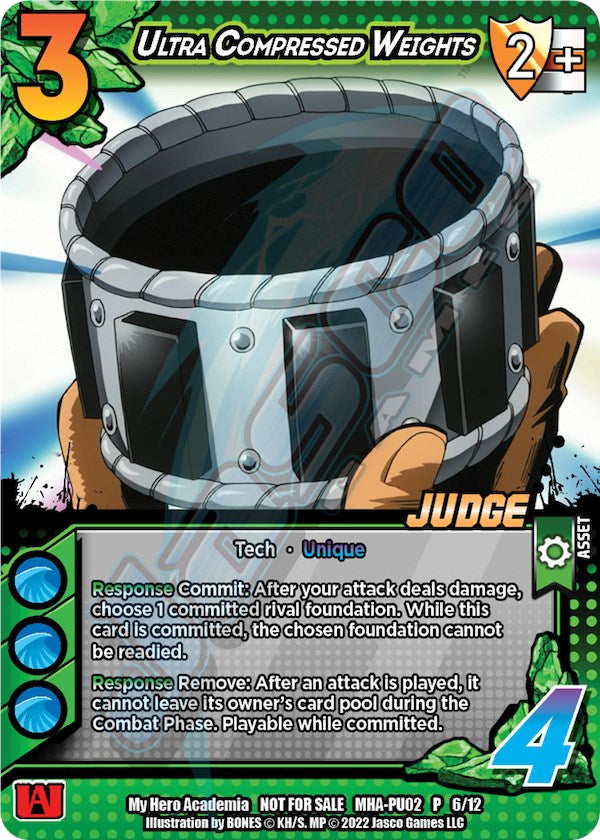 Ultra Compressed Weights (Judge) [Crimson Rampage Promos] | Cracking-Singles