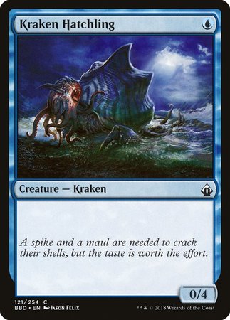 Kraken Hatchling [Battlebond] | Cracking-Singles