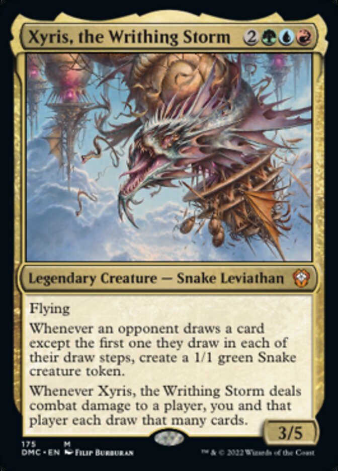 Xyris, the Writhing Storm [Dominaria United Commander] | Cracking-Singles