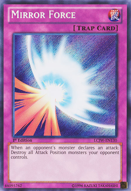 Mirror Force [LCJW-EN130] Secret Rare | Cracking-Singles