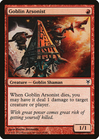 Goblin Arsonist [Duel Decks: Sorin vs. Tibalt] | Cracking-Singles