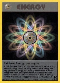 Rainbow Energy (80/82) [Team Rocket Unlimited] | Cracking-Singles