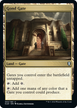 Gond Gate [Commander Legends: Battle for Baldur's Gate] | Cracking-Singles