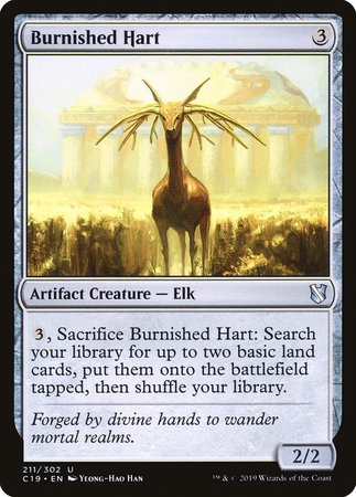 Burnished Hart [Commander 2019] | Cracking-Singles