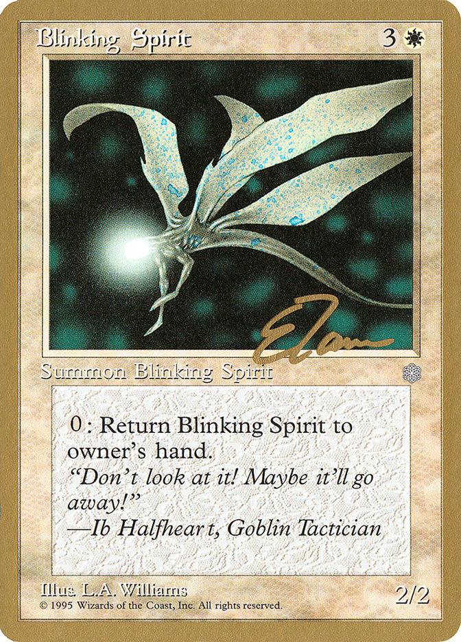 Blinking Spirit (Eric Tam) [Pro Tour Collector Set] | Cracking-Singles