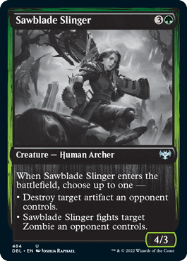 Sawblade Slinger [Innistrad: Double Feature] | Cracking-Singles