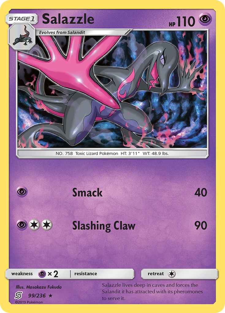 Salazzle (99/236) [Sun & Moon: Unified Minds] | Cracking-Singles