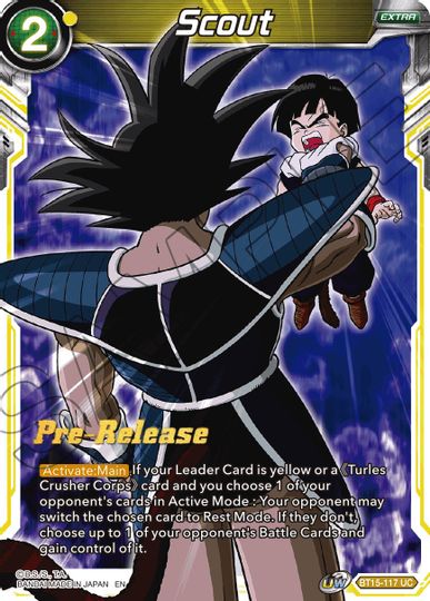 Scout (BT15-117) [Saiyan Showdown Prerelease Promos] | Cracking-Singles