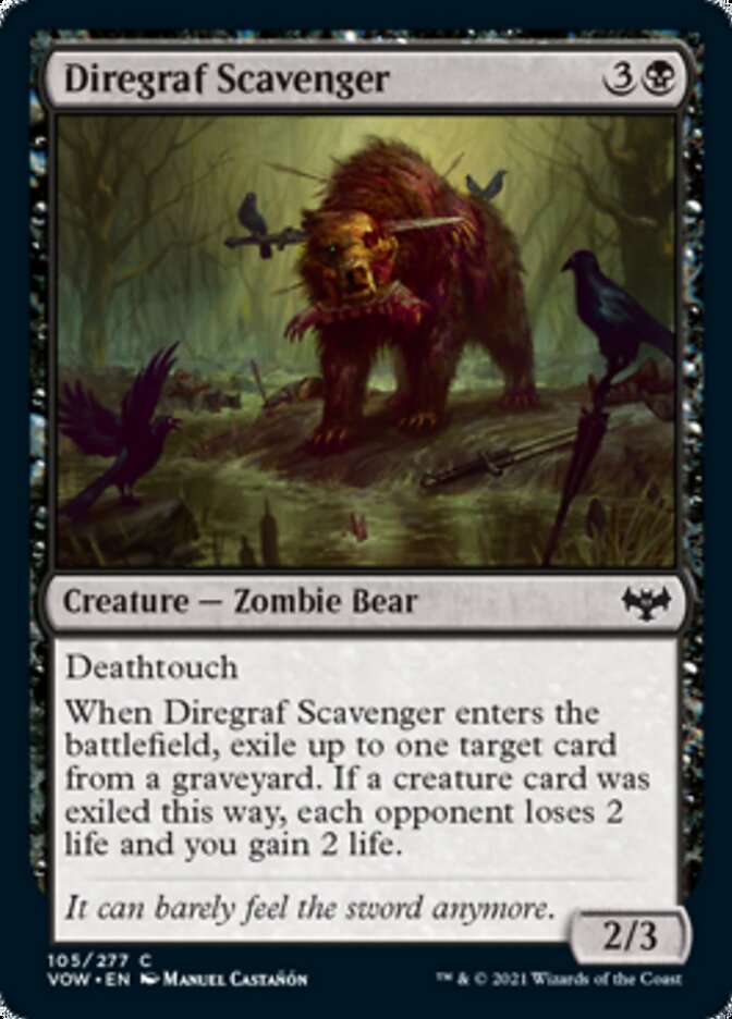 Diregraf Scavenger [Innistrad: Crimson Vow] | Cracking-Singles