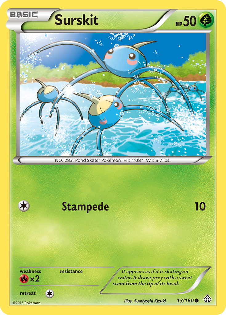 Surskit (13/160) [XY: Primal Clash] | Cracking-Singles