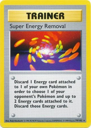 Super Energy Removal (79/102) [Base Set Shadowless Unlimited] | Cracking-Singles