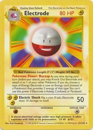 Electrode (21/102) [Base Set Shadowless Unlimited] | Cracking-Singles