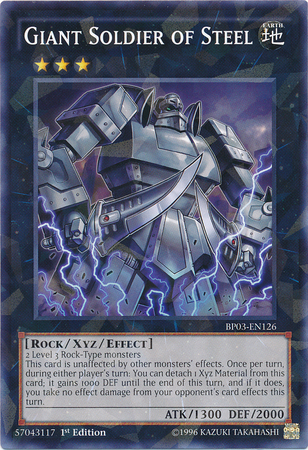 Giant Soldier of Steel [BP03-EN126] Shatterfoil Rare | Cracking-Singles