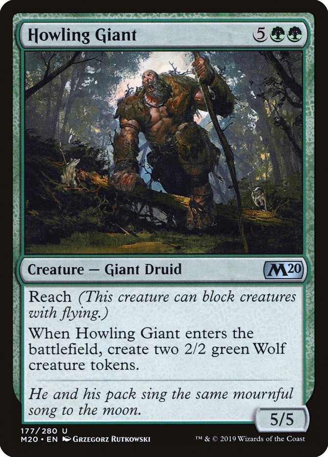 Howling Giant [Core Set 2020] | Cracking-Singles