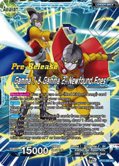 Gamma 1 & Gamma 2 // Gamma 1 & Gamma 2, Newfound Foes (BT17-032) [Ultimate Squad Prerelease Promos] | Cracking-Singles