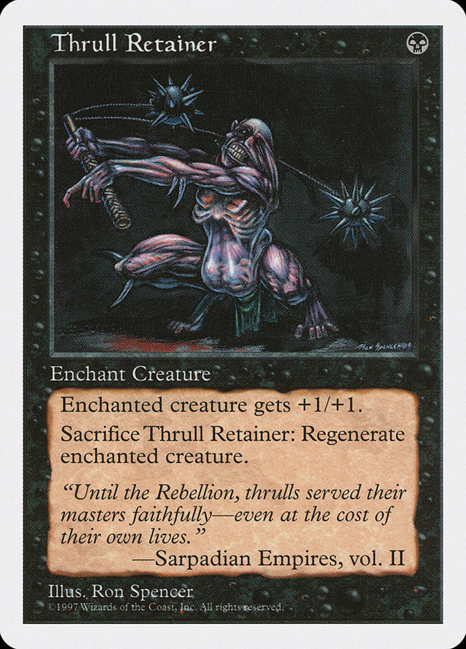 Thrull Retainer [Fifth Edition] | Cracking-Singles