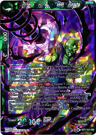 Piccolo, Special Beam Cannon Unleashed [BT7-060] | Cracking-Singles