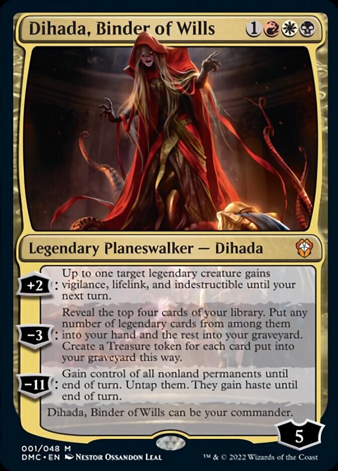 Dihada, Binder of Wills [Dominaria United Commander] | Cracking-Singles