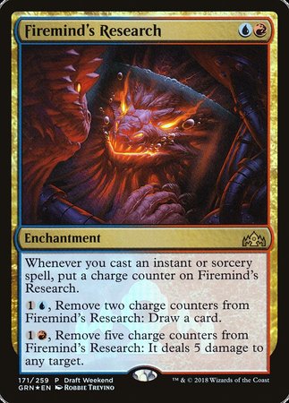 Firemind's Research [Guilds of Ravnica Promos] | Cracking-Singles