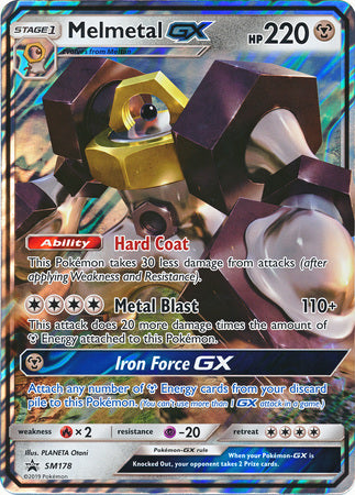 Melmetal GX (SM178) (Jumbo Card) [Sun & Moon: Black Star Promos] | Cracking-Singles